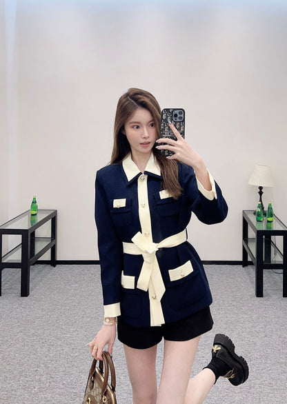 V*♥2025 new product Lapel jacket