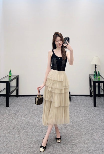 D*♥2025 new product Long tulle skirt