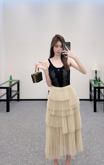 D*♥2025 new product Long tulle skirt