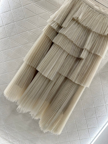 D*♥2025 new product Long tulle skirt