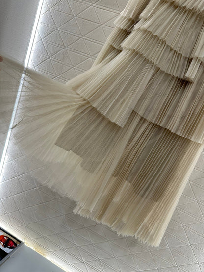 D*♥2025 new product Long tulle skirt