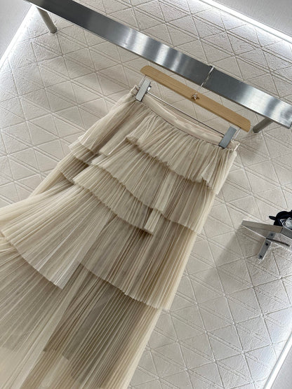 D*♥2025 new product Long tulle skirt