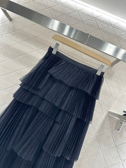 D*♥2025 new product Long tulle skirt