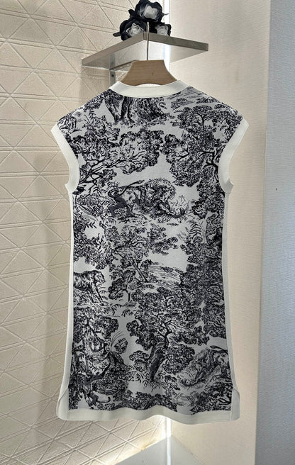 D*♥2024 new product Knitted vest dress