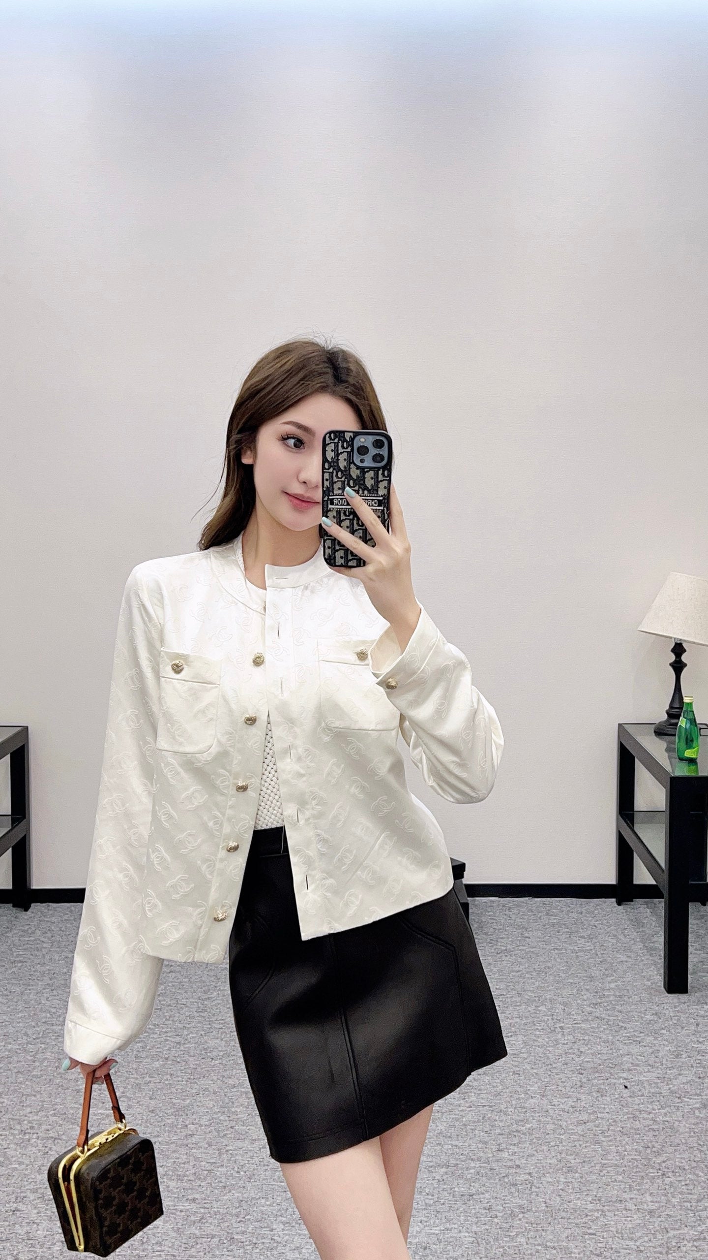 C*♥2025 new product Silk cotton jacket