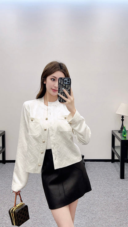 C*♥2025 new product Silk cotton jacket