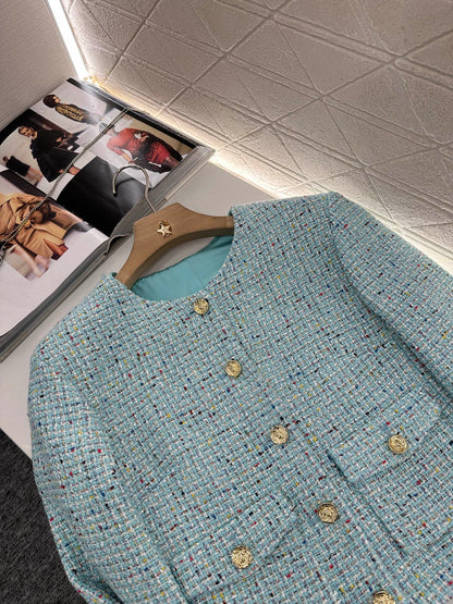 C*♥2025 new product Spun colored coat