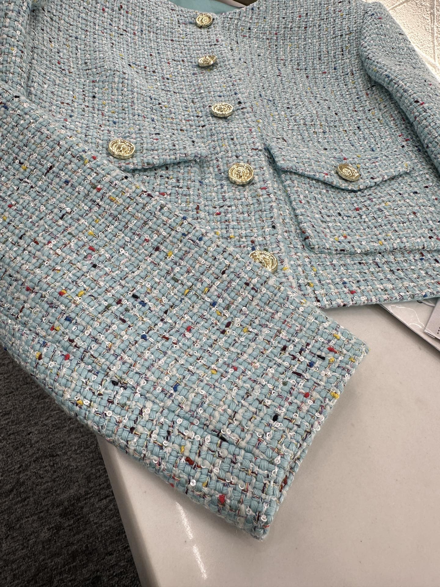 C*♥2025 new product Spun colored coat
