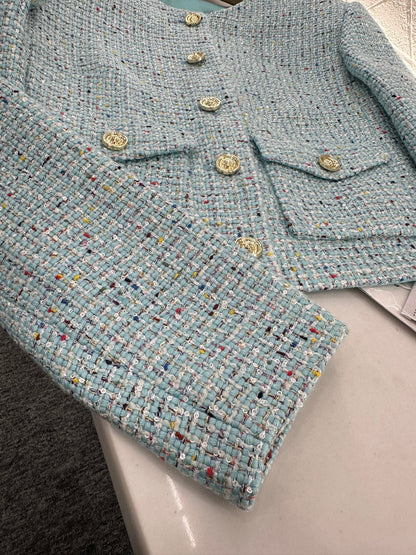C*♥2025 new product Spun colored coat