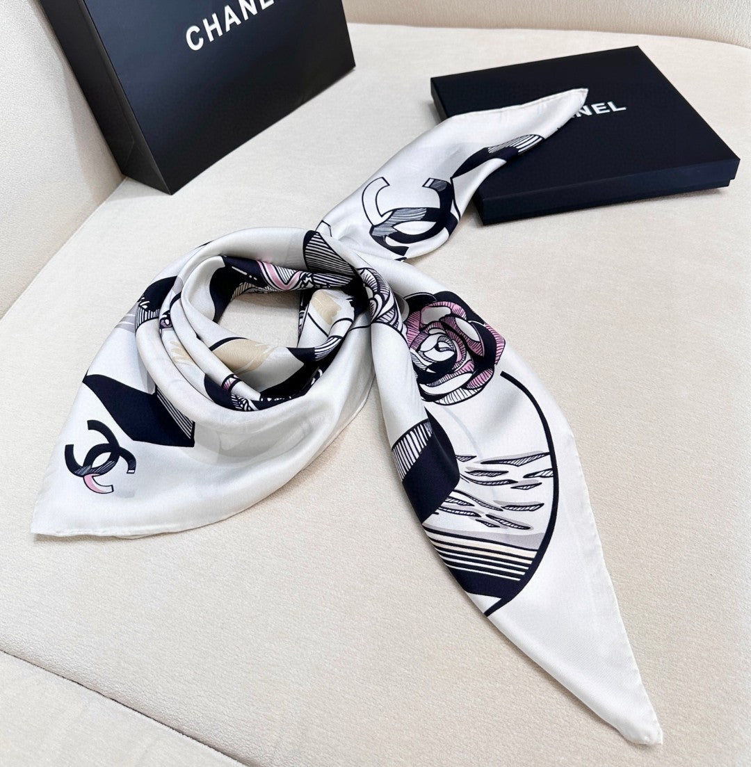 C* New Arrival Silk Scarf Top