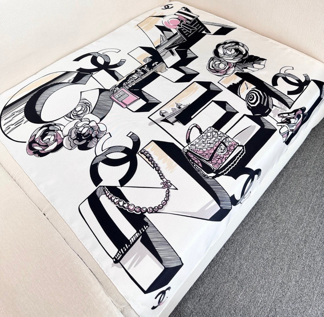 C* New Arrival Silk Scarf Top