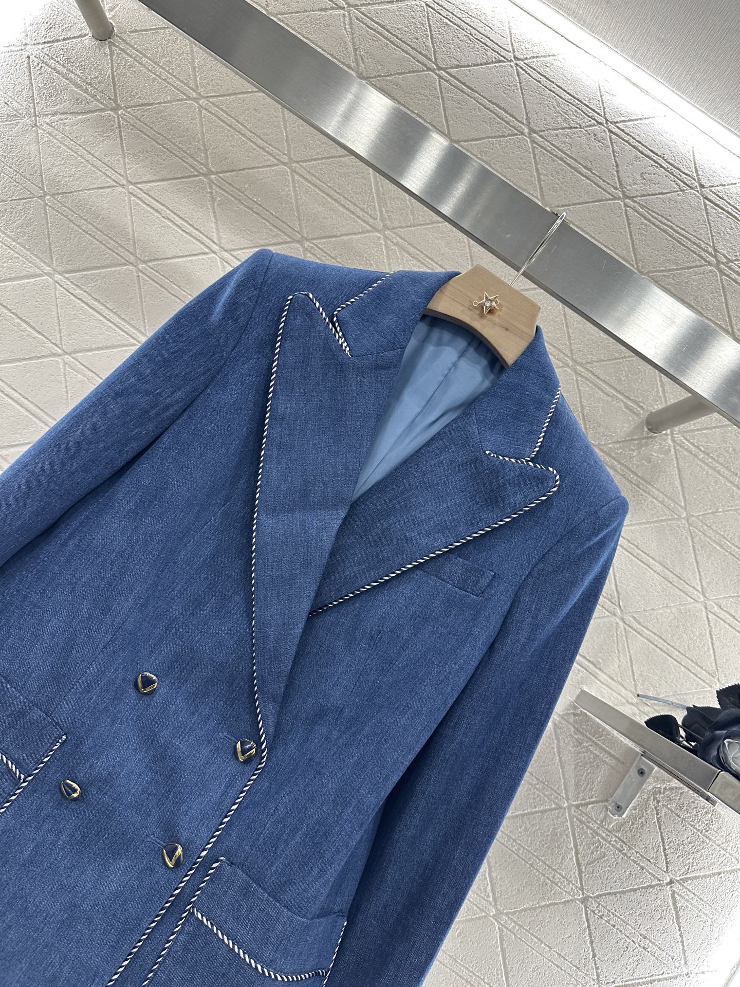 V*♥2025 new products Denim suit and trousers set