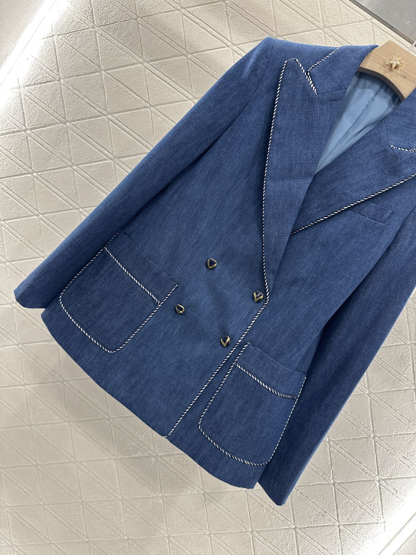 V*♥2025 new products Denim suit and trousers set