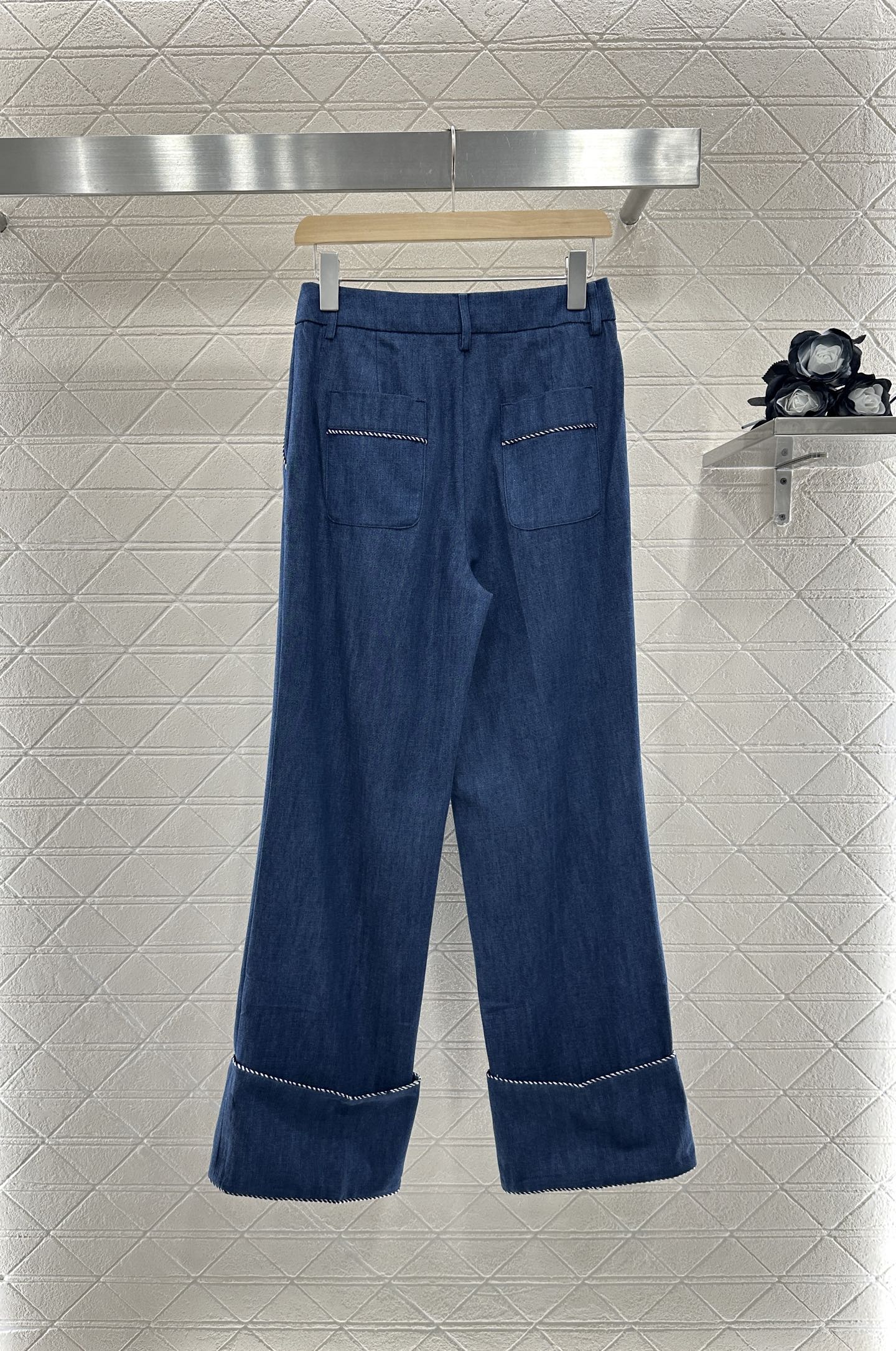 V*♥2025 new products Denim suit and trousers set