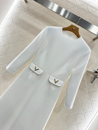 V*♥2025 new product Pocket dress