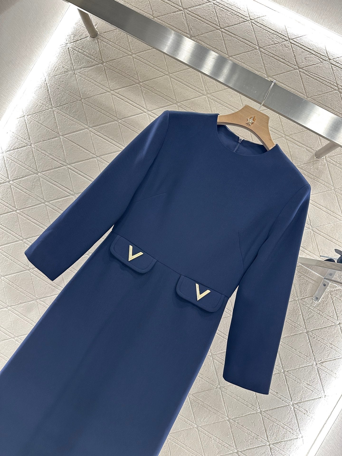 V*♥2025 new product Pocket dress
