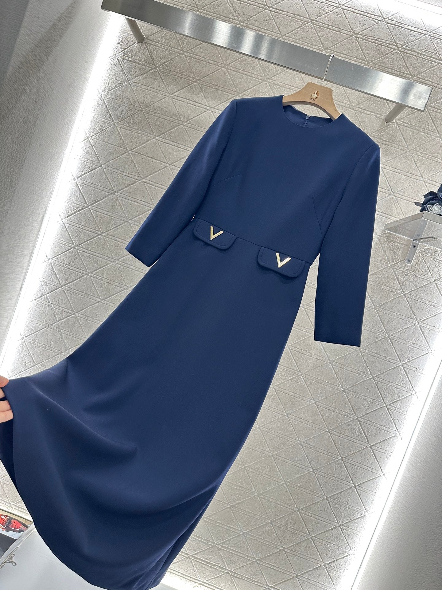V*♥2025 new product Pocket dress