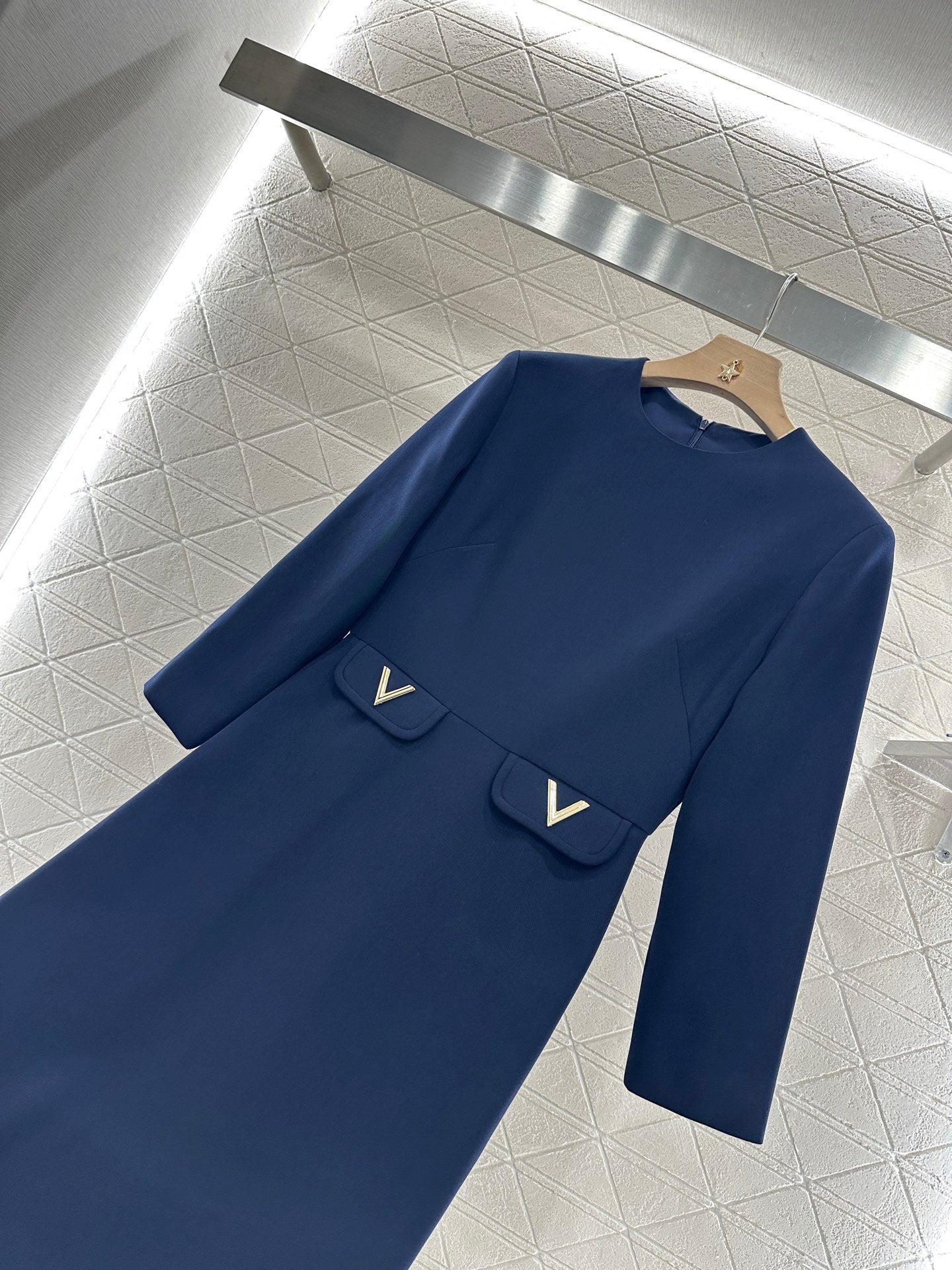 V*♥2025 new product Pocket dress