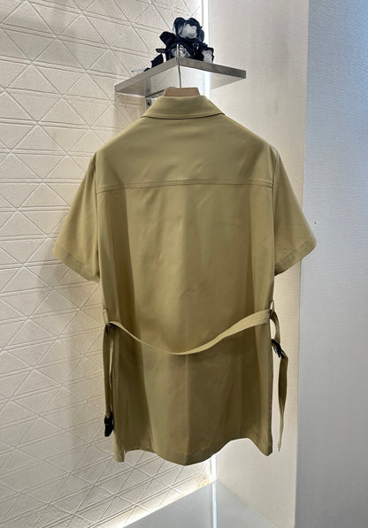 P*♥2025 new products Belt dress