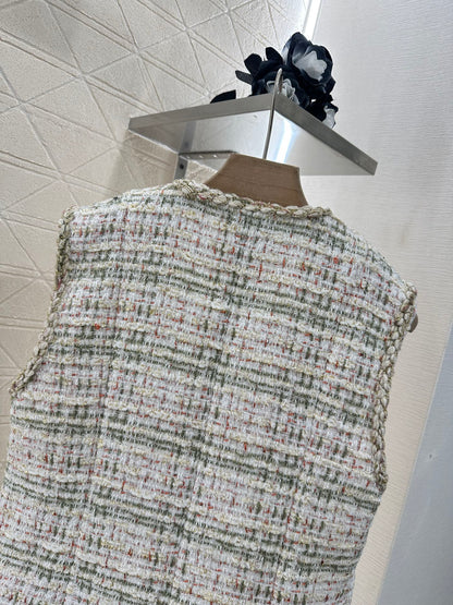 C*♥2025 new product Braided vest
