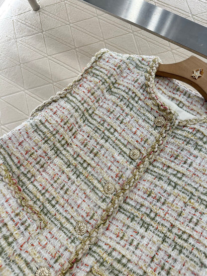 C*♥2025 new product Braided vest
