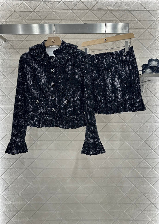 C*♥2025 new product Lapel skirt suit