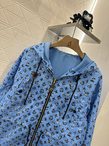 Louis *♥New Arrival Hooded Jacket and Shorts Set
