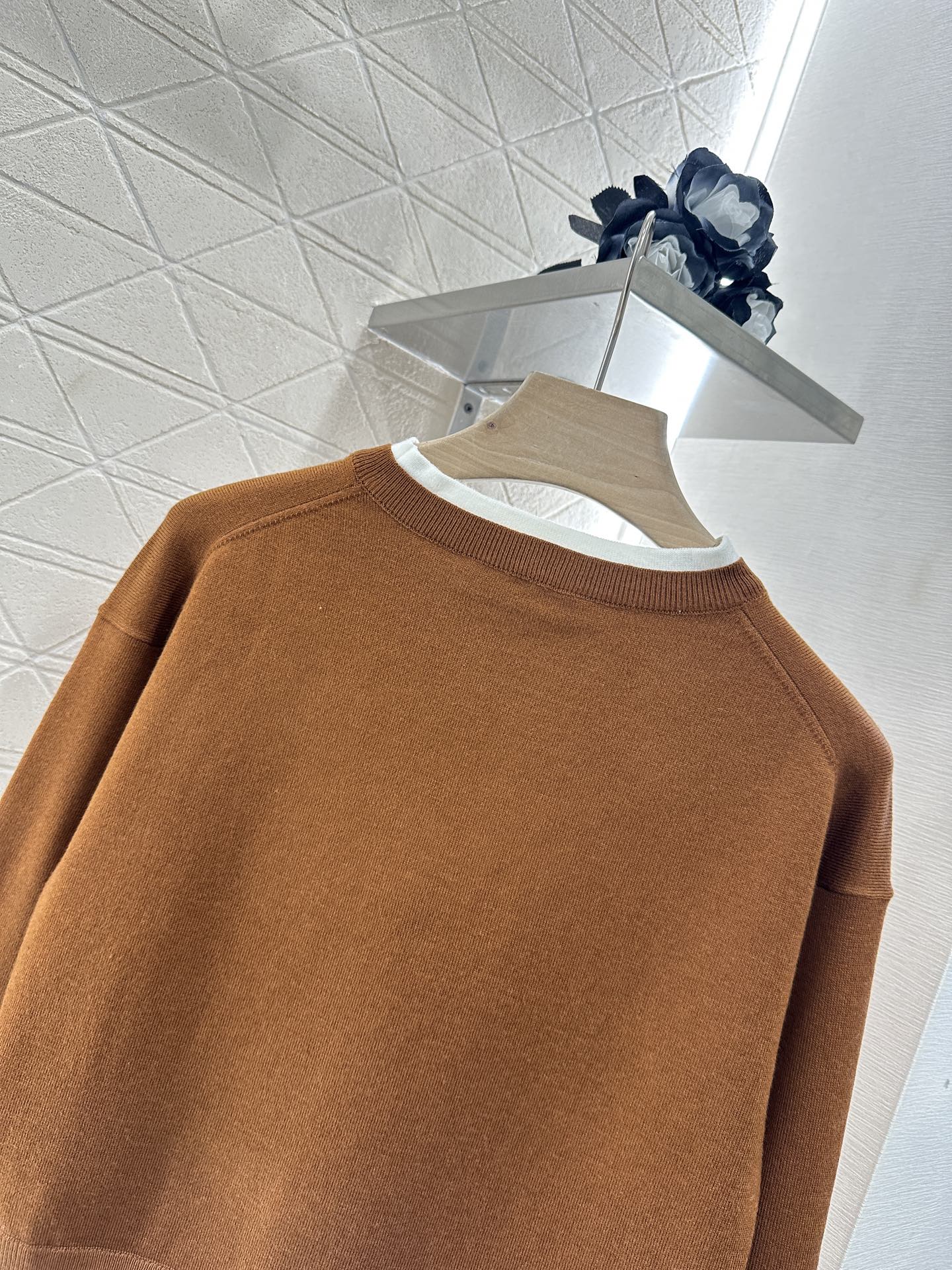 Mi*mi*♥2025 new product Knitted long-sleeved sweater