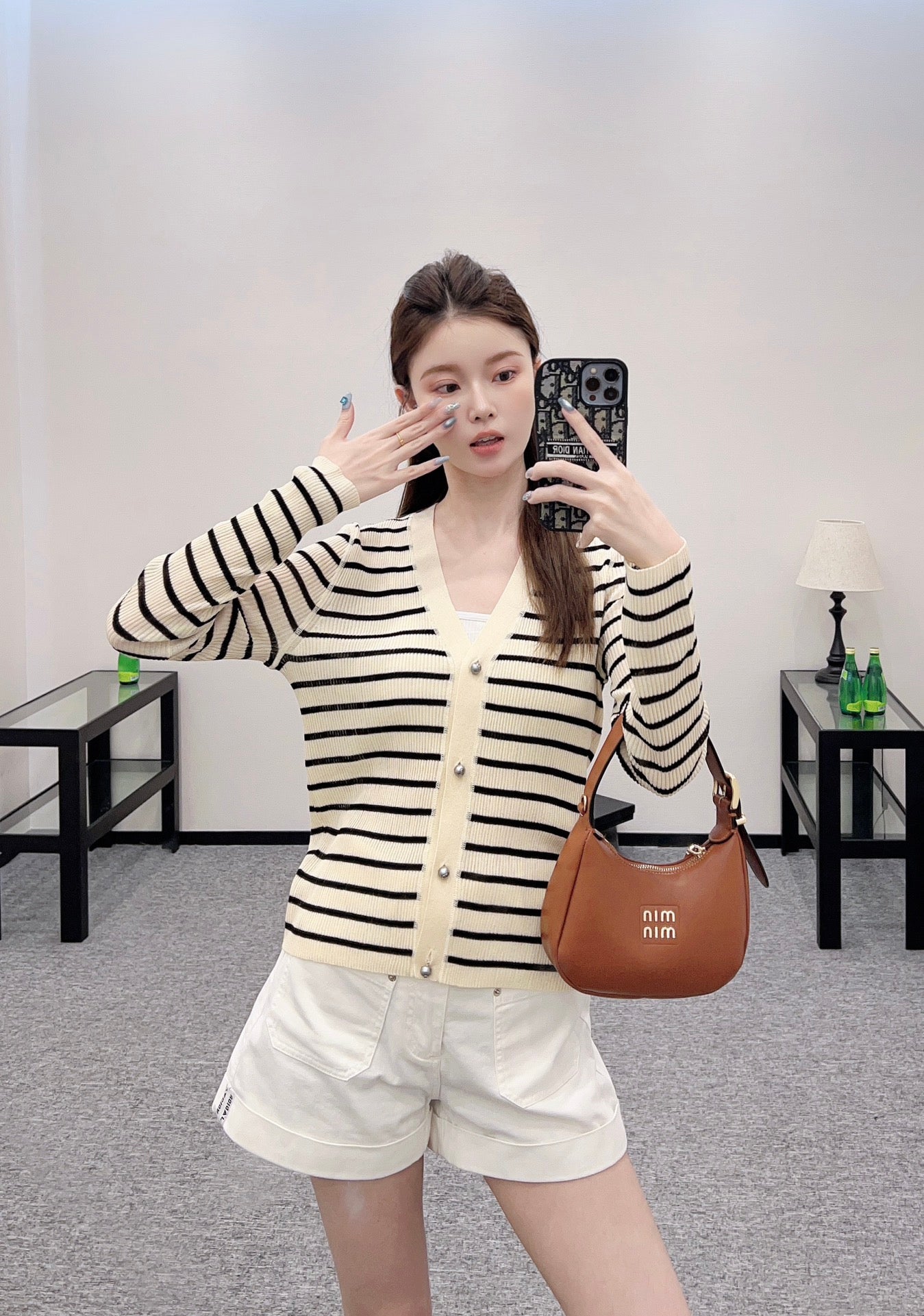 D*♥2025 new products Knitted cardigan