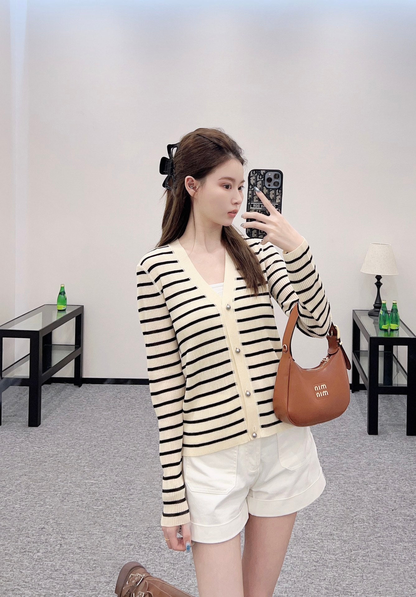 D*♥2025 new products Knitted cardigan