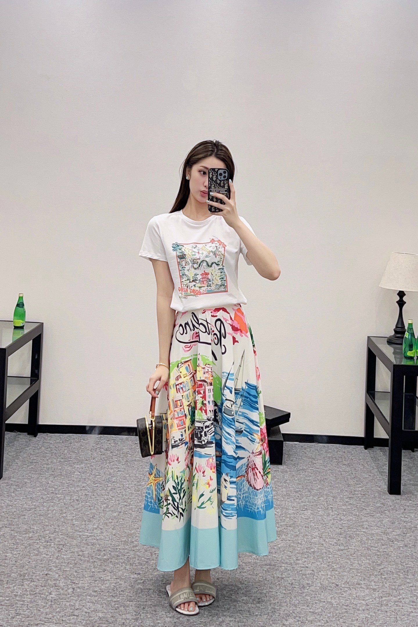 D*♥2025 new product Round neck printed T-shirt