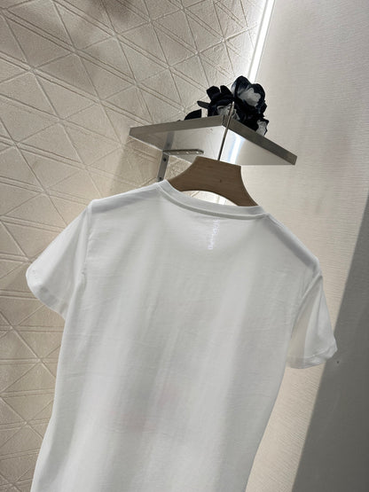D*♥2025 new product Round neck printed T-shirt