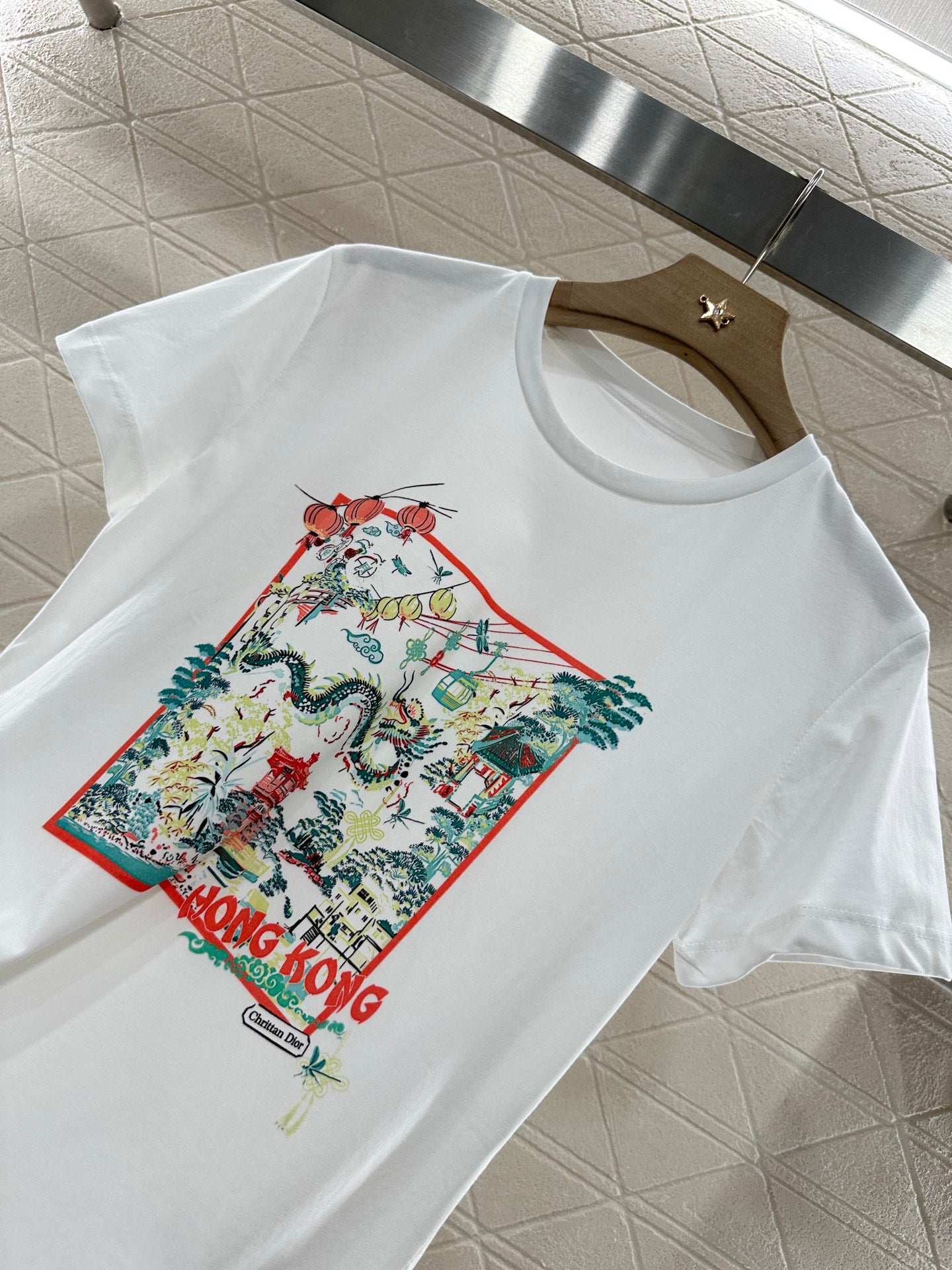 D*♥2025 new product Round neck printed T-shirt