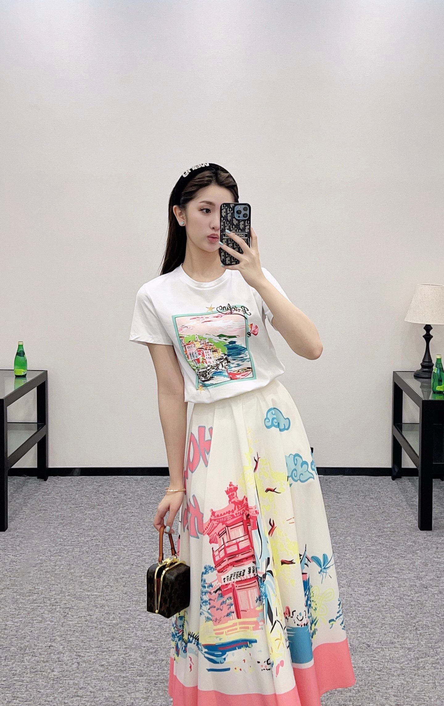 D*♥2025 new product Round neck printed T-shirt