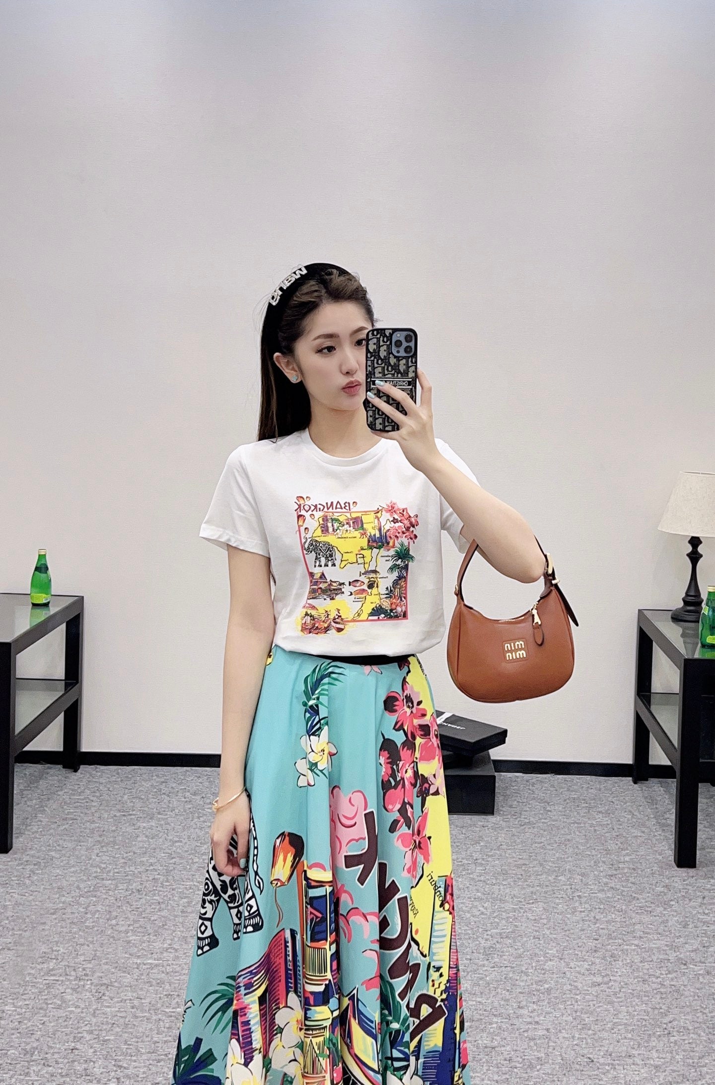 D*♥2025 new product Round neck printed T-shirt