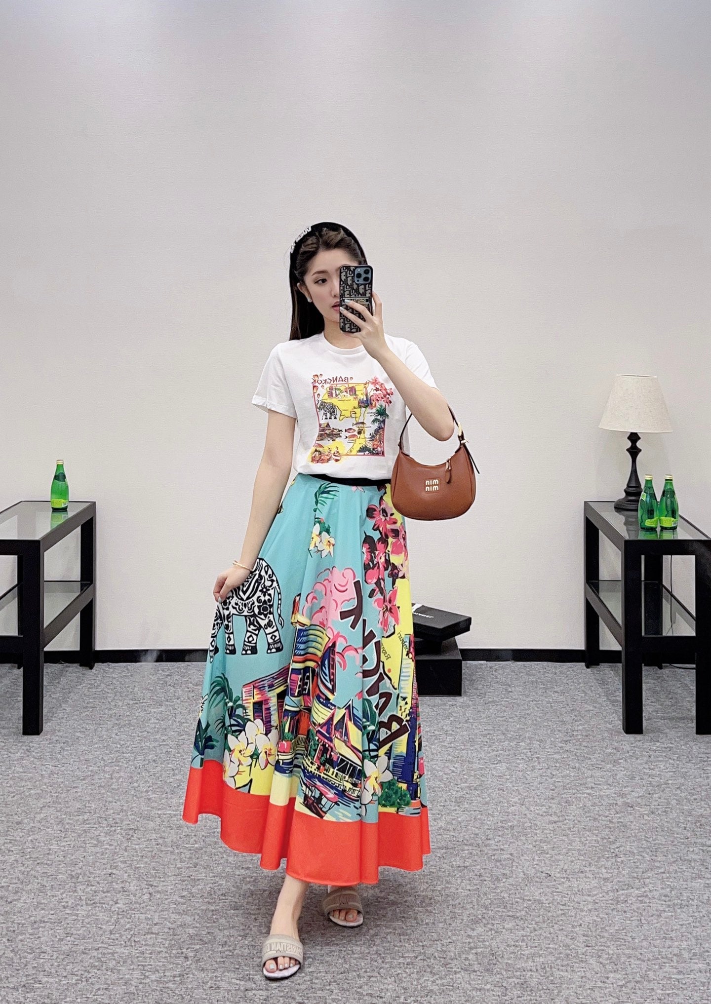 D*♥2025 new product Round neck printed T-shirt