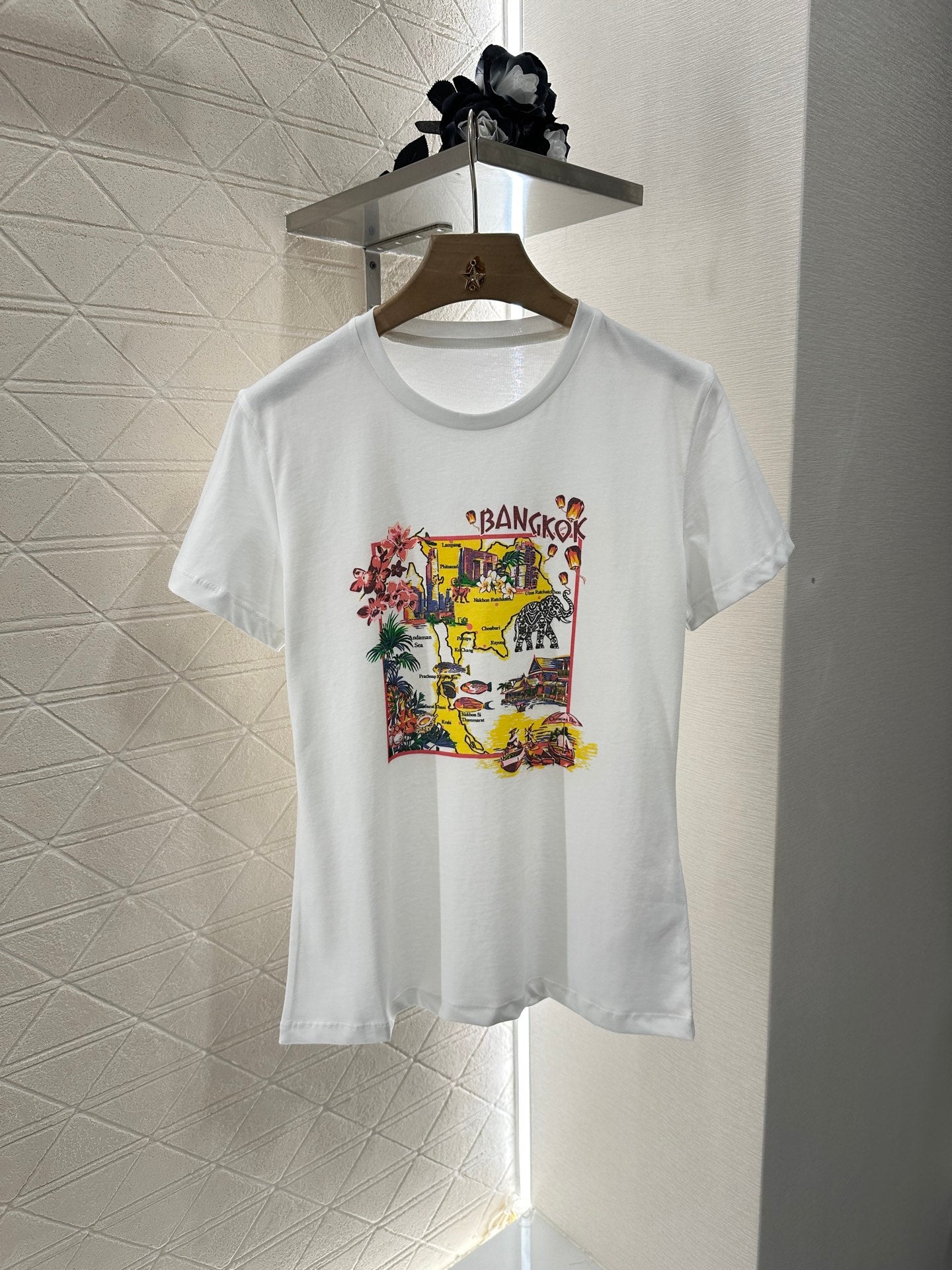 D*♥2025 new product Round neck printed T-shirt