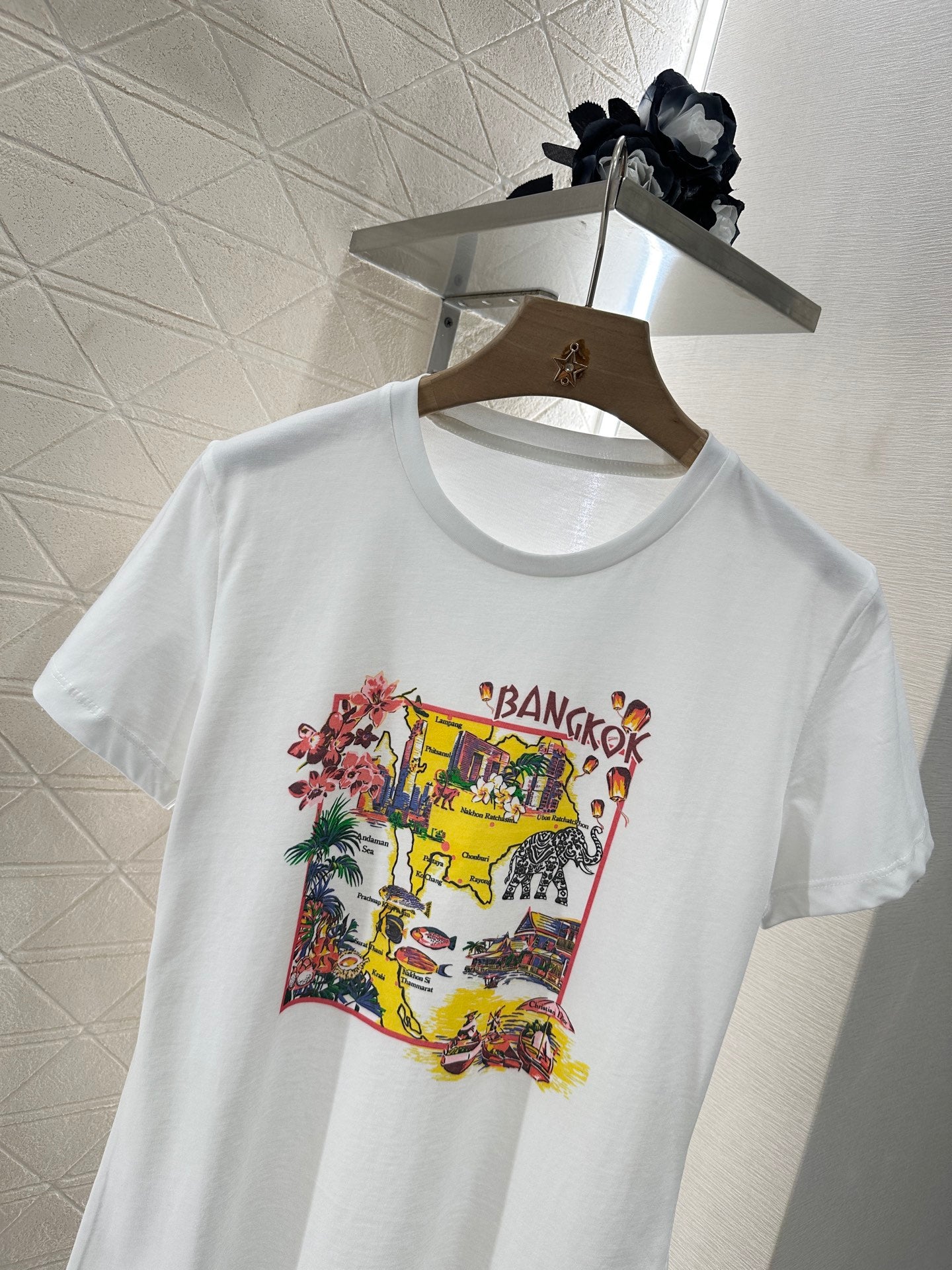 D*♥2025 new product Round neck printed T-shirt