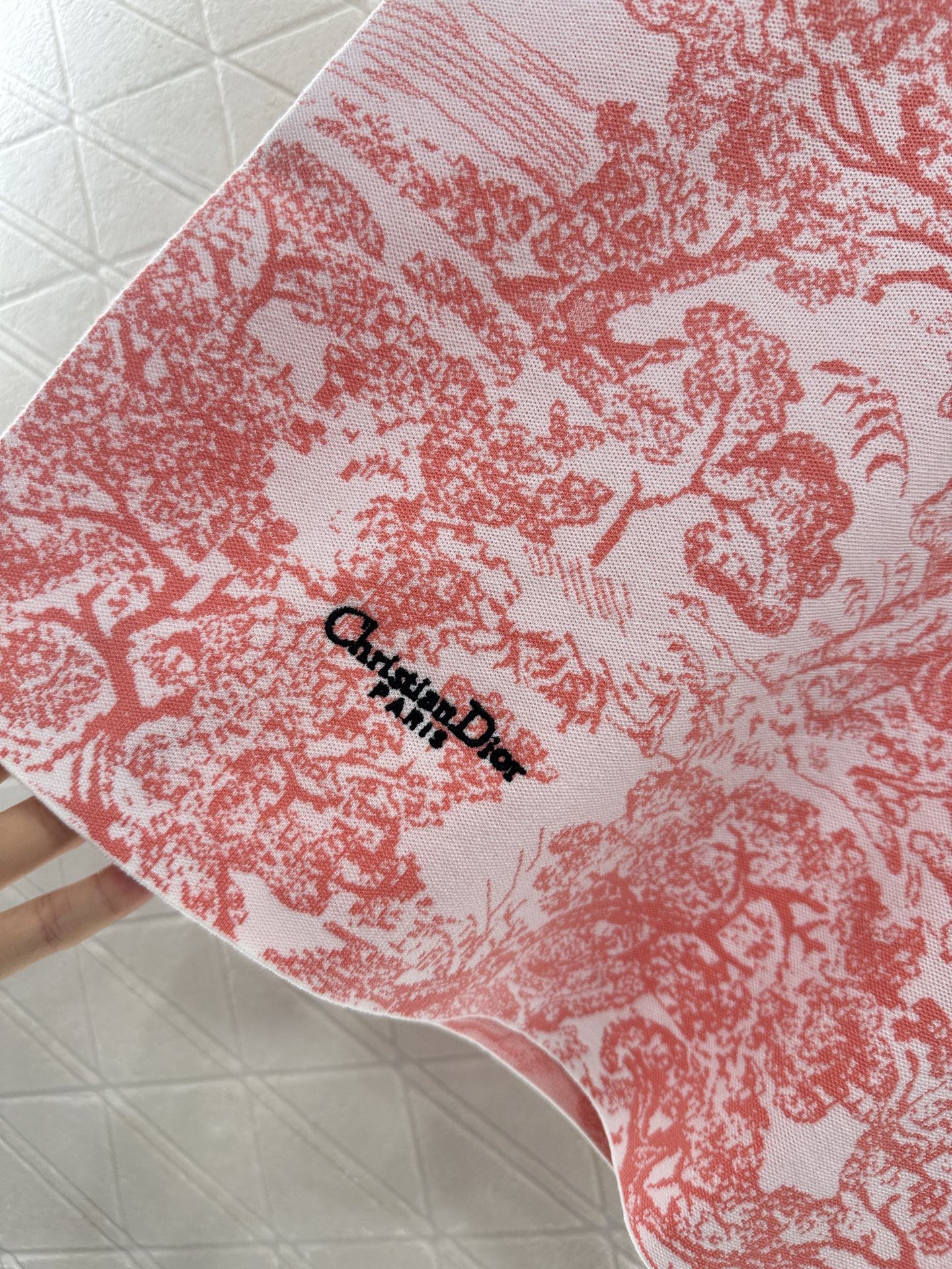 D*♥2025 new product Jacquard knitted short sleeves