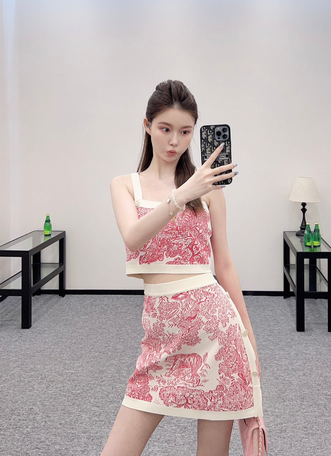 D*♥2025 new product Vest and skirt set