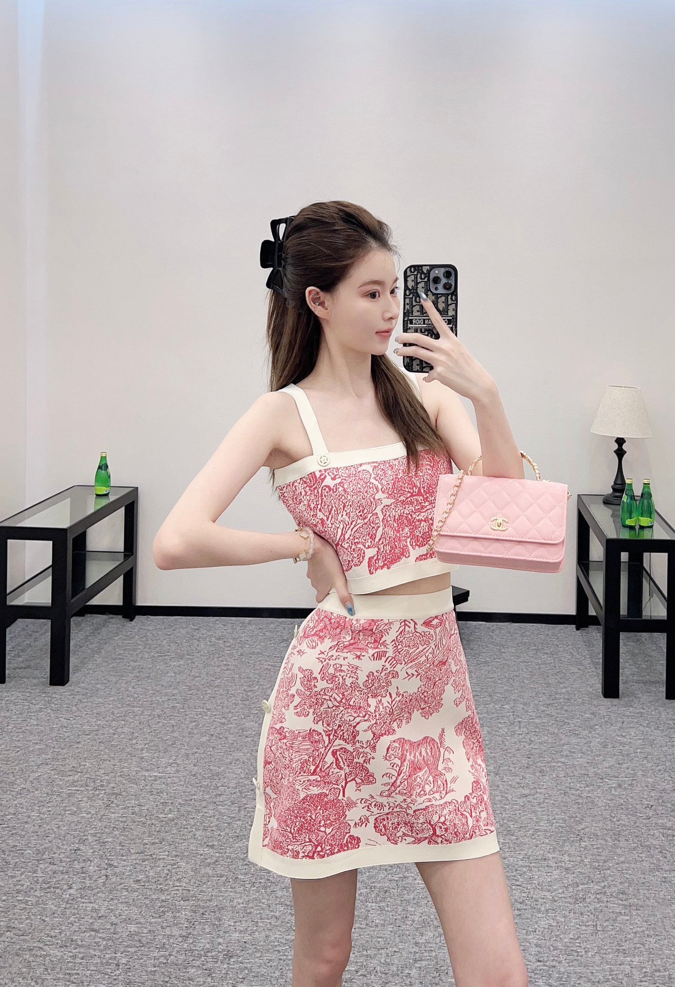 D*♥2025 new product Vest and skirt set