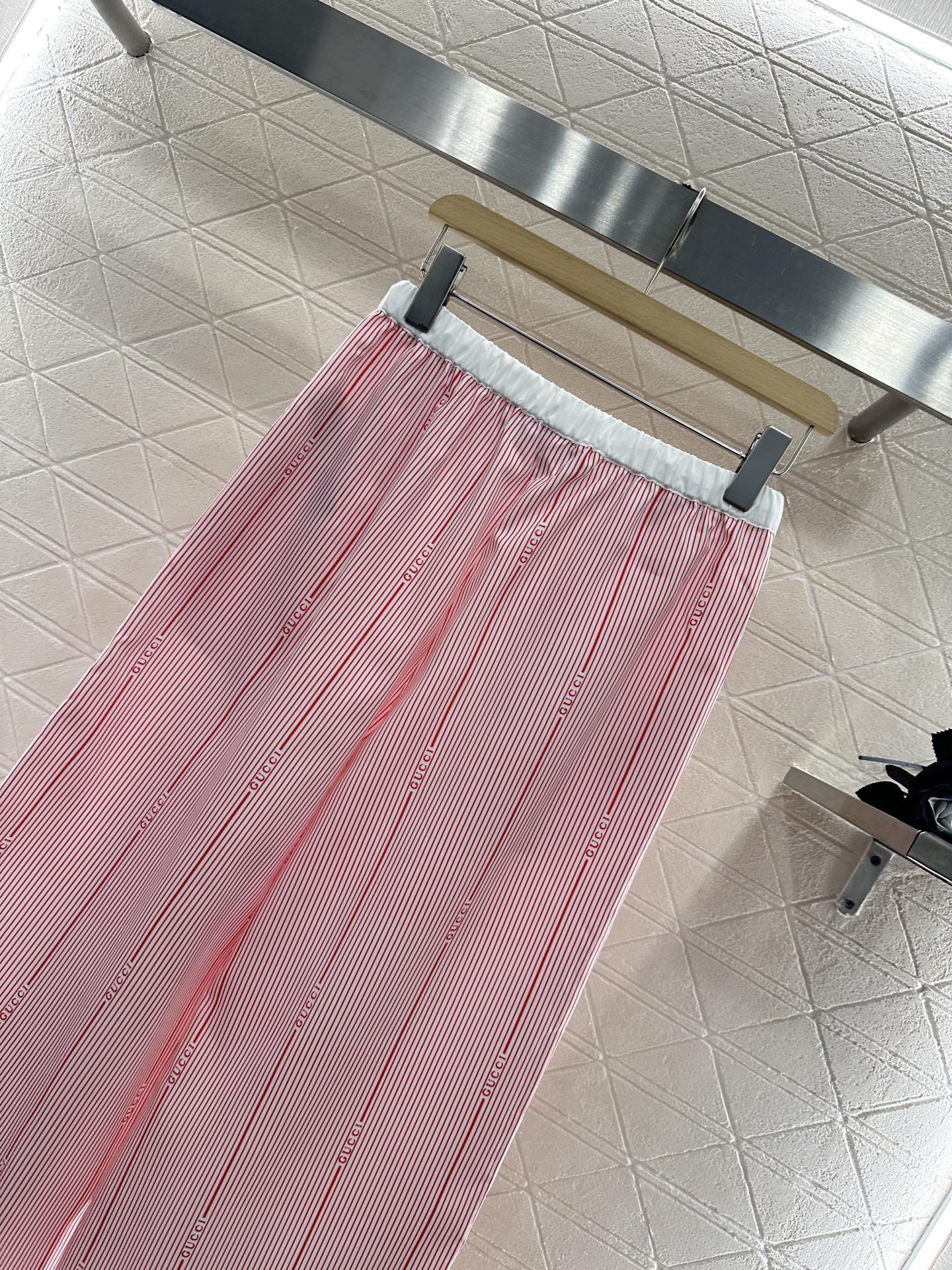 G*♥2025 new product Drawstring striped trousers