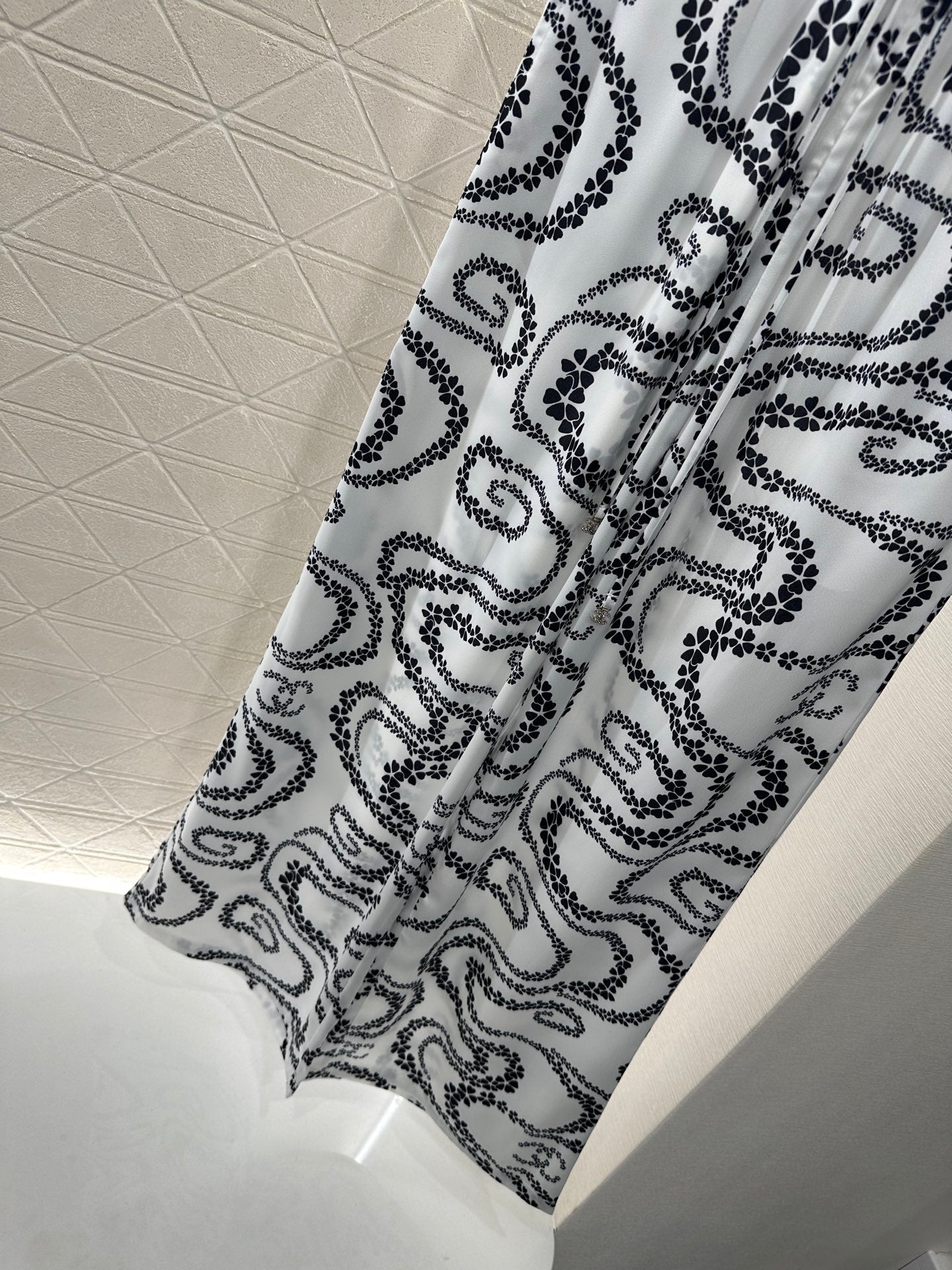 C*♥2025 new product Drawstring printed trousers