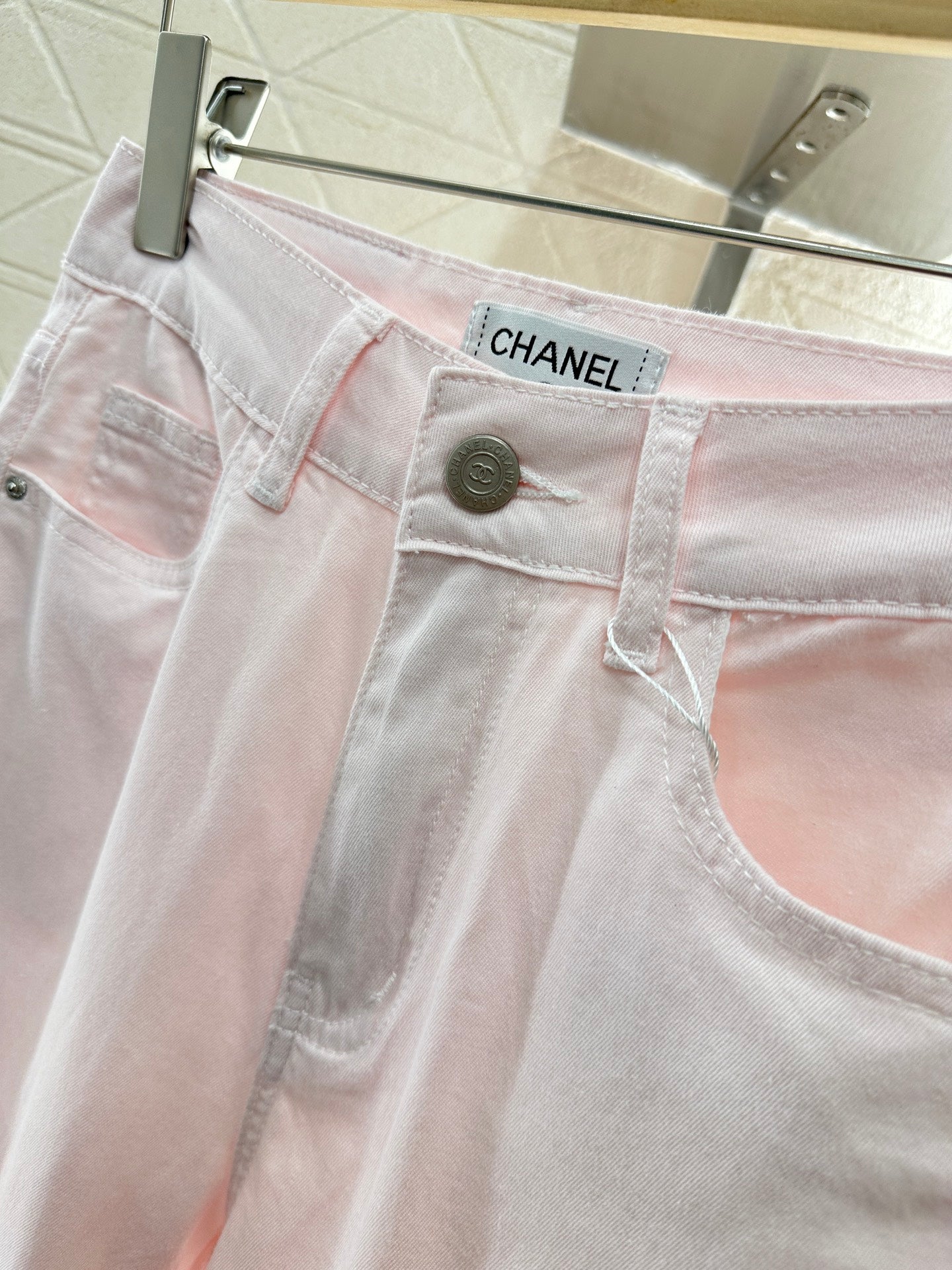 C*♥2025 new product Hollow embroidered jeans
