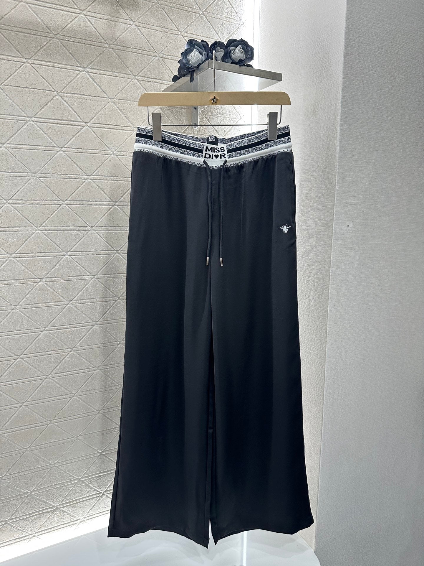 D*♥2025 new product Drawstring webbing trousers