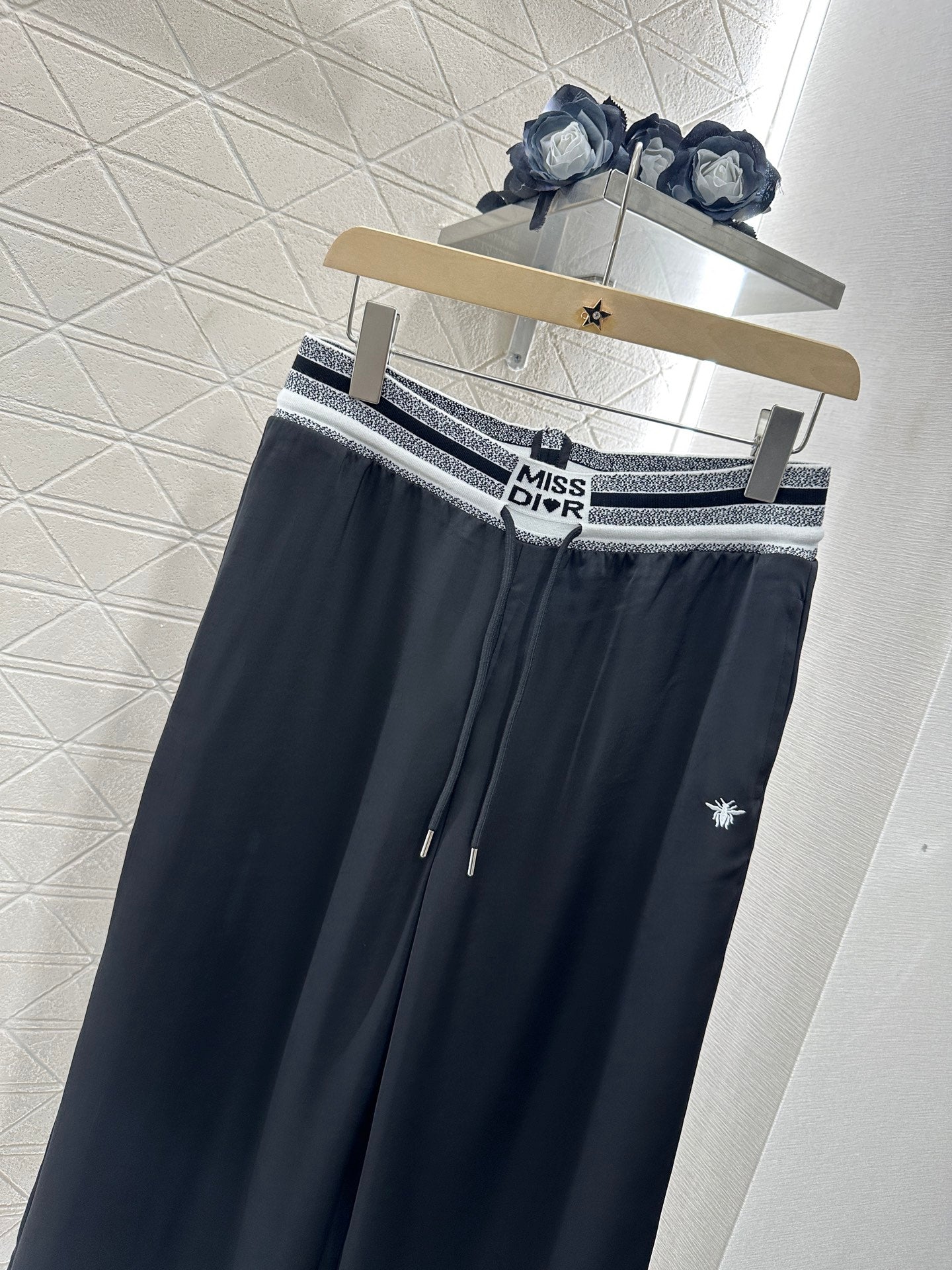 D*♥2025 new product Drawstring webbing trousers