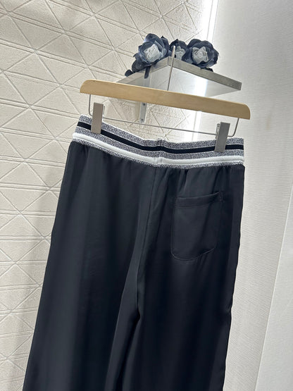 D*♥2025 new product Drawstring webbing trousers