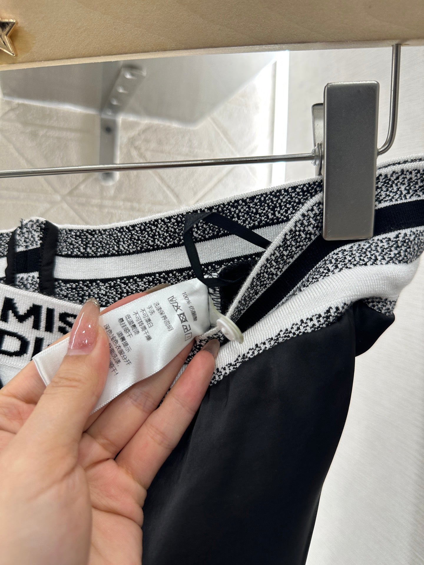 D*♥2025 new product Drawstring webbing trousers