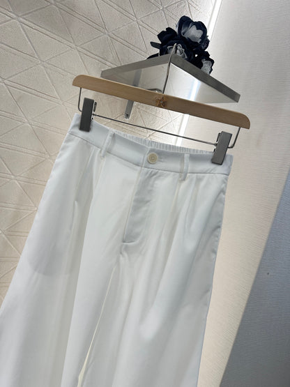 Mi*mi*♥2025 new products Lace cropped pants