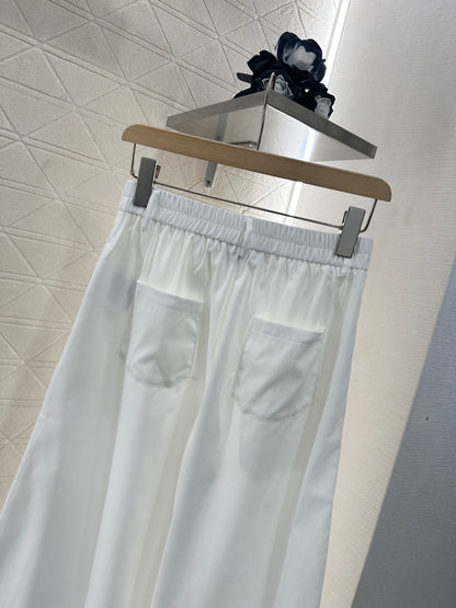 Mi*mi*♥2025 new products Lace cropped pants